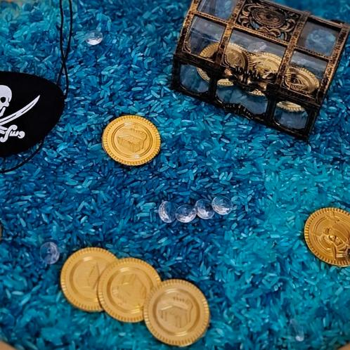Speelrijst met thema piraat, Kinderen en Baby's, Speelgoed | Educatief en Creatief, Nieuw, Ontdekken, Ophalen of Verzenden