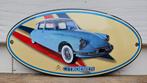 Emaille Citroen DS Reclame, Ophalen of Verzenden, Gebruikt, Reclamebord