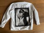 Zara x 2pac Overhemd XL, Kleding | Heren, Verzenden, Zo goed als nieuw, Wit, Halswijdte 43/44 (XL)