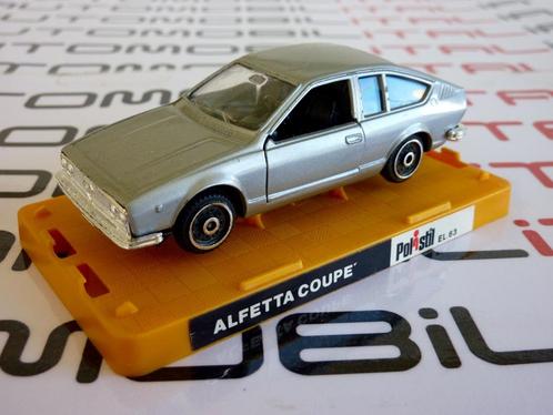 Alfa Romeo Alfetta GT Coupé argento Polistil EL 63 1:43, Hobby en Vrije tijd, Modelauto's | 1:43, Zo goed als nieuw, Auto, Overige merken
