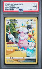 Flaaffy PSA 9 [Full Art] - Sword & Shield Silver Tempest, Hobby en Vrije tijd, Ophalen of Verzenden, Nieuw, Losse kaart