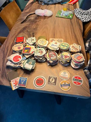 collectie met zeldzame bierviltje - 700 stuks beschikbaar voor biedingen