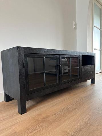 Tv meubel - 145cm zwart