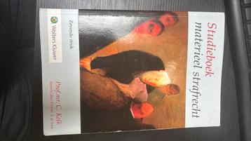 Studieboek materieel strafrecht beschikbaar voor biedingen