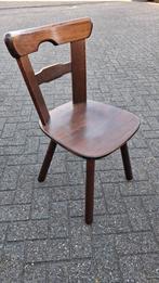 38 cafestoelen bruin hout VERVOORT vintage retro partij set!, Bruin, Ophalen of Verzenden, Zo goed als nieuw, Vijf, Zes of meer stoelen