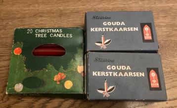 Ouderwetse kerstboomkaarsjes beschikbaar voor biedingen