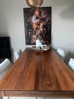 EETTAFEL SAV & OSKE RIKKE WALNOOT 90x200 Scandinavisch, Huis en Inrichting, Tafels | Eettafels, 200 cm of meer, Gebruikt, Rechthoekig