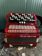 Compacte Duitse Weltmeister knopaccordeon - 96 bas - C-griff, Muziek en Instrumenten, Accordeons, Gebruikt, Ophalen of Verzenden