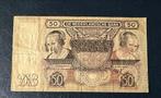 50 Gulden 1941 - Oestereetster, Postzegels en Munten, Bankbiljetten | Nederland, Ophalen of Verzenden, 50 gulden, Los biljet