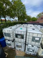 IBC 1000 liter vaten Op=Op!, Tuin en Terras, Regentonnen, Met kraantje, Kunststof, 150 liter of meer, Zo goed als nieuw