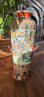 Grote Chinese porseleinen vaas, Ophalen, Overige kleuren, Aardewerk of Porselein, Zo goed als nieuw