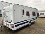 Dethleffs Lowlander 450 EB Airco, Voortent, Zondag open!, Caravans en Kamperen, Standaardzit, Tot en met 2, Bedrijf, Schokbreker