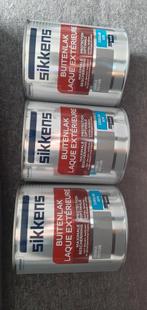 3x Sikkens Buitenlak Loodgrijs Zijdeglans, Ophalen of Verzenden