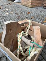 Peuter schommel houten paardje touw moet vervangen worden, Kinderen en Baby's, Speelgoed | Buiten | Speeltoestellen, Ophalen of Verzenden
