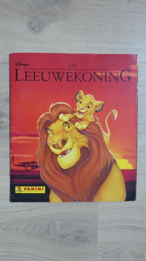 Panini - plaatjes album - Disney Leeuwenkoning - compleet, Boeken, Prentenboeken en Plaatjesalbums, Zo goed als nieuw, Plaatjesalbum