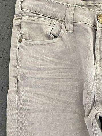 F464 Nieuw: jeans Jade Twelve: maat 25 =XXS=32 broek taupe beschikbaar voor biedingen