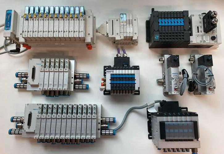 Diverse Festo en SMC ventieleiland ventiel valve, Doe-het-zelf en Verbouw, Gereedschap | Machine-onderdelen en Toebehoren, Zo goed als nieuw