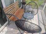 Tuinmeubelen, Tuin en Terras, Tuinsets en Loungesets, Ophalen of Verzenden, Zo goed als nieuw, Bijzettafel, 2 zitplaatsen