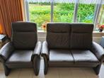 bank en fauteuil, Ophalen, Gebruikt, Minder dan 75 cm, Tweepersoons