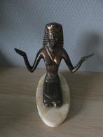 Beeldje Egypte Egyptische vrouwelijk figuur, Ophalen of Verzenden, Zo goed als nieuw, Mens