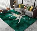 Groot vloerkleed set Luipaard 160 x 120 rond 80 kleed tapijt, Animal, Nieuw, Ophalen of Verzenden, A