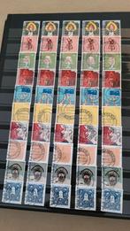 5 complete series Decemberzegels 2017., Ophalen of Verzenden