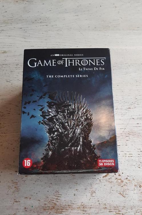 Game of Thrones Complete DVD-box 1-8, Cd's en Dvd's, Dvd's | Tv en Series, Zo goed als nieuw, Science Fiction en Fantasy, Boxset