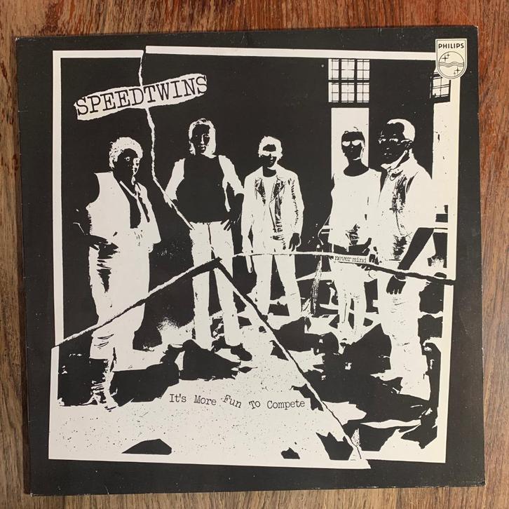 SPEEDTWINS More Fun To Compete NL PUNK vinyl ORIGINEEL LP, Cd's en Dvd's, Vinyl | Hardrock en Metal, Gebruikt, Ophalen of Verzenden