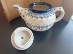 Bunzlau Castle Royal Blue Theepot 1300 ml, Huis en Inrichting, Keuken | Servies, Keramiek, Overige typen, Ophalen of Verzenden