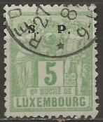 Luxemburg, Postzegels en Munten, Ophalen of Verzenden, Luxemburg, Gestempeld