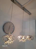 Eettafels lampen kristallen, Ophalen, Zo goed als nieuw, Glas