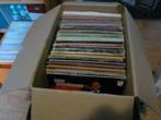 een verhuisdoos met 117 div lp's, Cd's en Dvd's, Vinyl | Overige Vinyl, Ophalen, Gebruikt, 12 inch