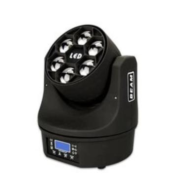 Nieuwe First Class 6 x 25W RGBW 6 Eye Led Moving Head   beschikbaar voor biedingen