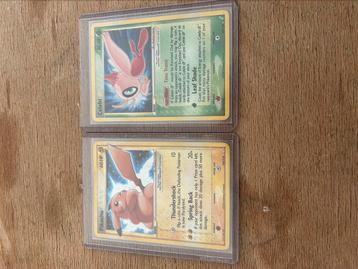 Celebi en Pikachu gold star beschikbaar voor biedingen