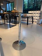 Glazen statafel - 60cm blad, 98cm hoog, Ophalen, Gebruikt