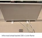 Warmtepaneel Livin Flame - Weinig Gebruikt, Ophalen of Verzenden, Zo goed als nieuw