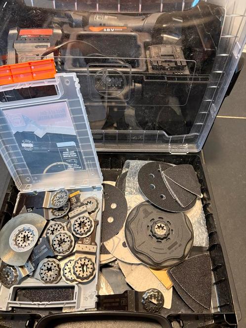 Multimaster Fein 18v 4amp, Doe-het-zelf en Verbouw, Gereedschap | Handgereedschap, Zo goed als nieuw, Ophalen of Verzenden