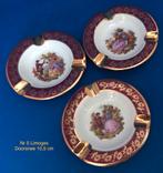 Set van 3 Limoges asbakken met romantische taferelen nr 5, Ophalen
