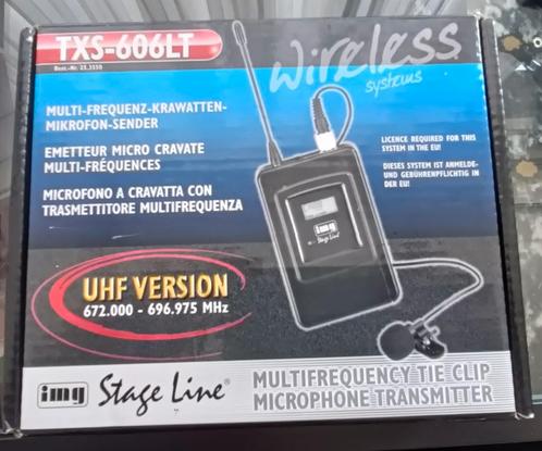 IMG Stageline TXS-606LT Draadloze Microfoon Set, Muziek en Instrumenten, Microfoons, Nieuw, Overige typen, Draadloos, Ophalen of Verzenden