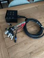 Multikabel met stage block handgemaakt neutrick zie foto's, Ophalen of Verzenden, Zo goed als nieuw, Nvt, Apparatuur
