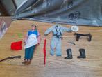 Lone ranger pop doll met extra kleding set jaren 70, Verzamelen, Ophalen of Verzenden, Gebruikt, Pop
