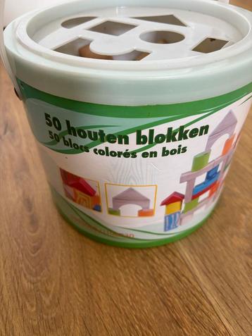 Houten blokken set baby/peuter beschikbaar voor biedingen