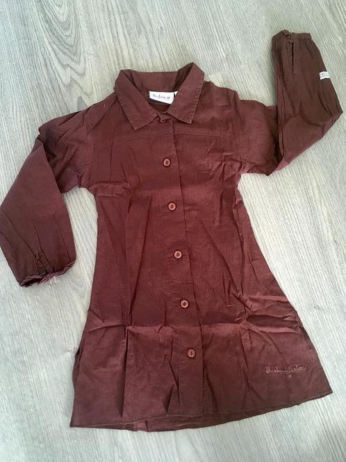 BARBARA FARBER Lieve bordeaux rode lange blouse , mt 92, Kinderen en Baby's, Kinderkleding | Maat 92, Gebruikt, Meisje, Overhemd of Blouse