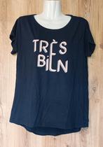 blauw zeeman tres bien shirt maat M, Kleding | Dames, Maat 38/40 (M), Blauw, Zeeman, Ophalen of Verzenden
