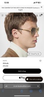Louis Vuitton zonnebril, Nieuw, Overige merken, Ophalen of Verzenden, Bruin
