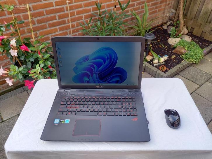 Asus ROG GL752VW - Nieuwste Windows 11, Computers en Software, Windows Laptops, Zo goed als nieuw, 17 inch of meer, SSD, 4 Ghz of meer