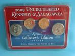 U.S.A.-UNCIRCULATED KENNEDY & SACAGAWEA-2009, Verzenden, Buitenland, Munten
