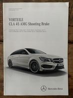 Prod. info brochure Mercedes-Benz CLA 45 AMG shooting 2013, Nieuw, Mercedes-Benz, Mercedes, Ophalen of Verzenden