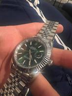 Rolex datejust 41 Green dial, Ophalen of Verzenden, Staal, Overige merken