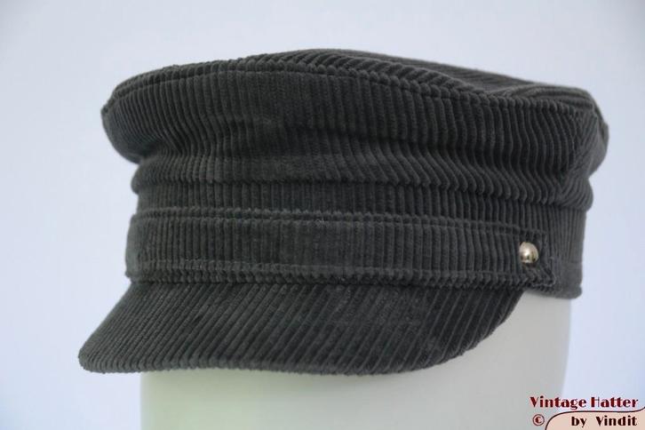 Vintage Kapiteinspet Chudarek grijs ribfluweel maat 56, Kleding | Heren, Hoeden en Petten, Gedragen, Pet, 57 cm (M, 7⅛ inch) of minder